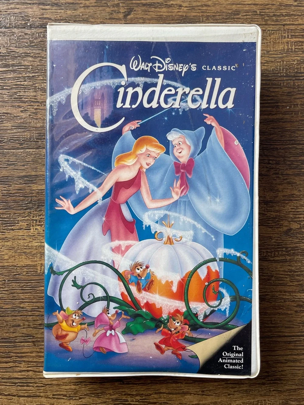 Cinderella VHS Walt Disney Classics #410 Black Diamond